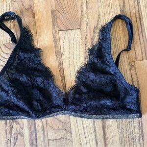 Victoria's Secret Black Lace Bralette